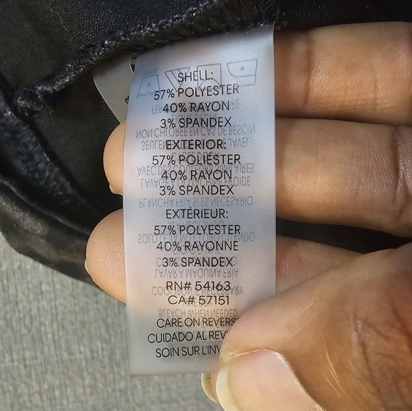 Calvin Klein Dark Cheetah Leopard Animal Boho Print Casual Leggings Pants Large - Picture 6 of 7